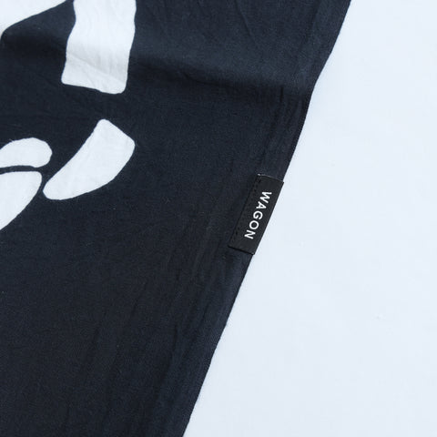 注染手拭い / 小田島工房 - BLACK