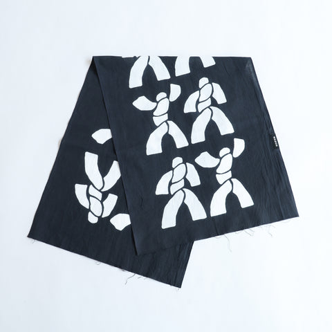 注染手拭い / 小田島工房 - BLACK