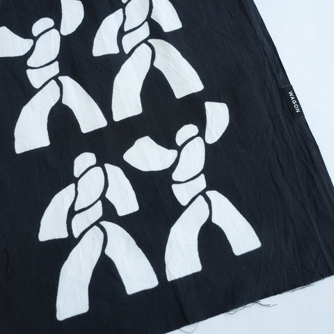 注染手拭い / 小田島工房 - BLACK