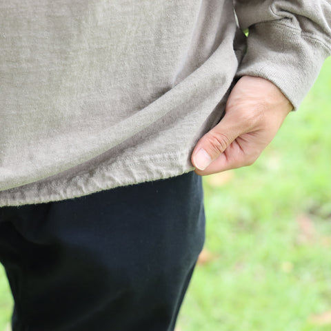 Field Graphic Hoodie - GRAY BEIGE