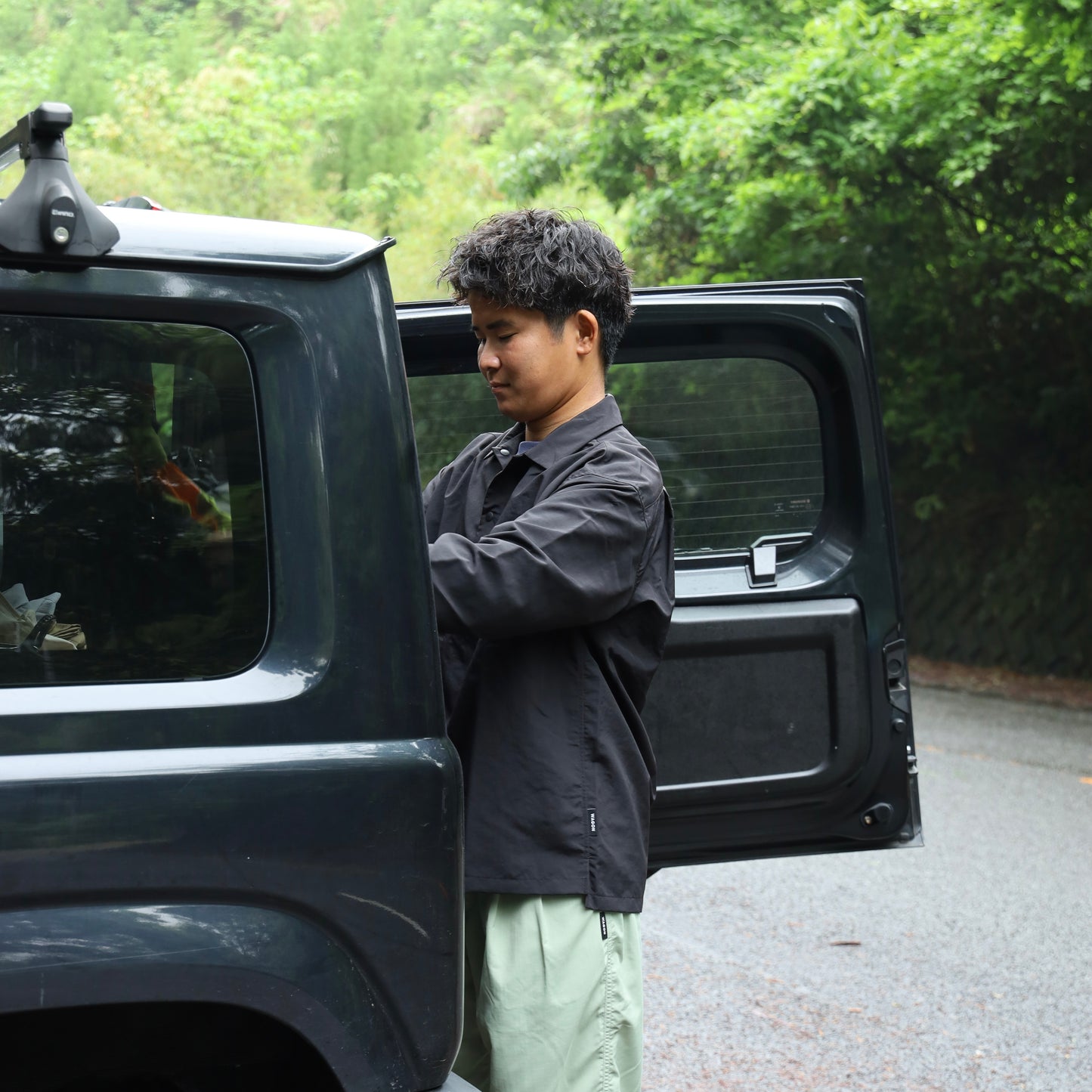 CYPRESS BASIC L/S SHIRTS - BLACK