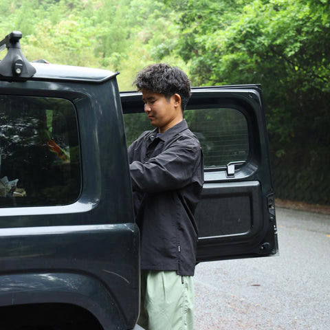 CYPRESS BASIC L/S SHIRTS - BLACK