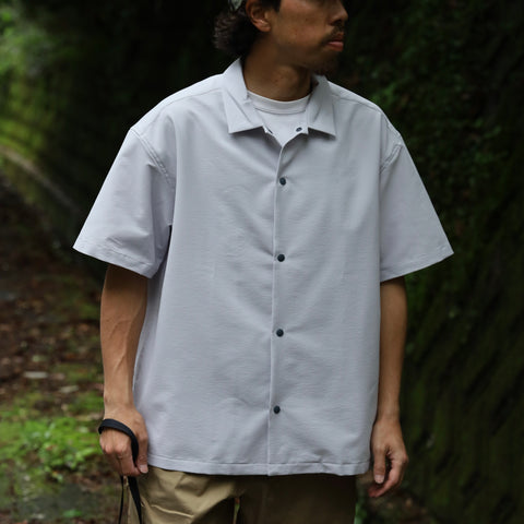 COOL AIR BASIC S/S SHIRTS - GRAY