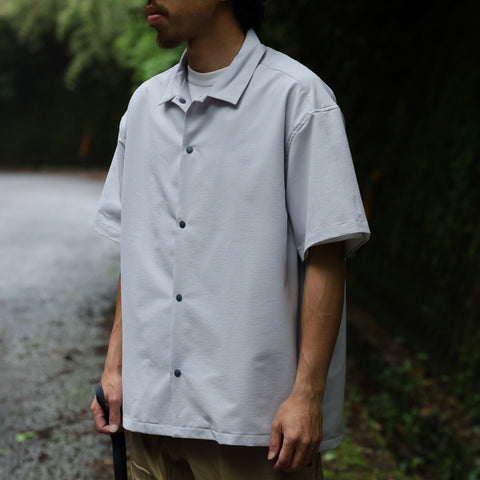COOL AIR BASIC S/S SHIRTS - GRAY