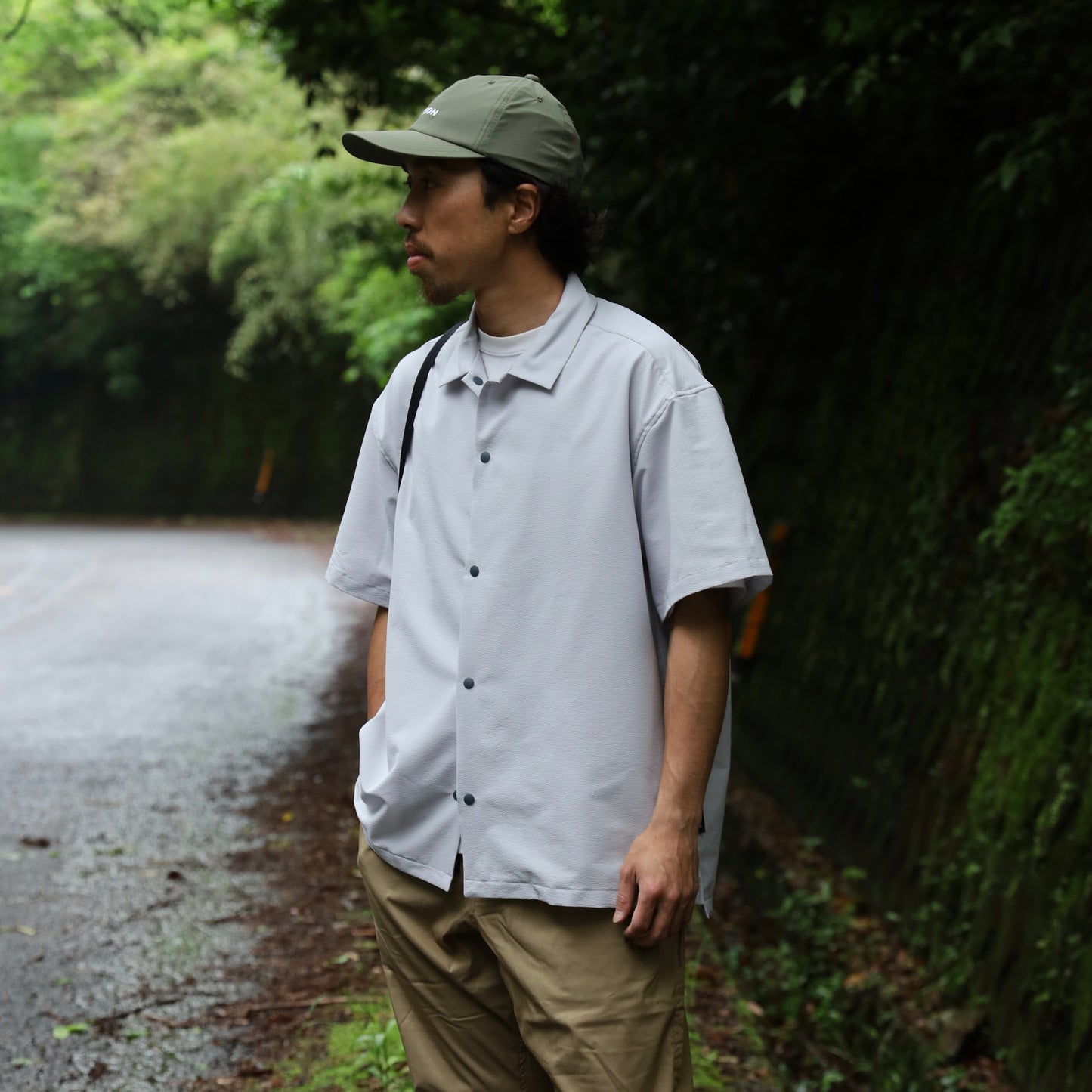 COOL AIR BASIC S/S SHIRTS - GRAY