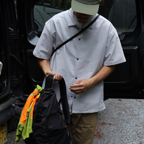 COOL AIR BASIC S/S SHIRTS - GRAY