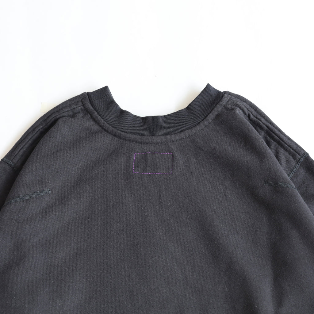 Field Crewneck Sweatshirt - BLACK