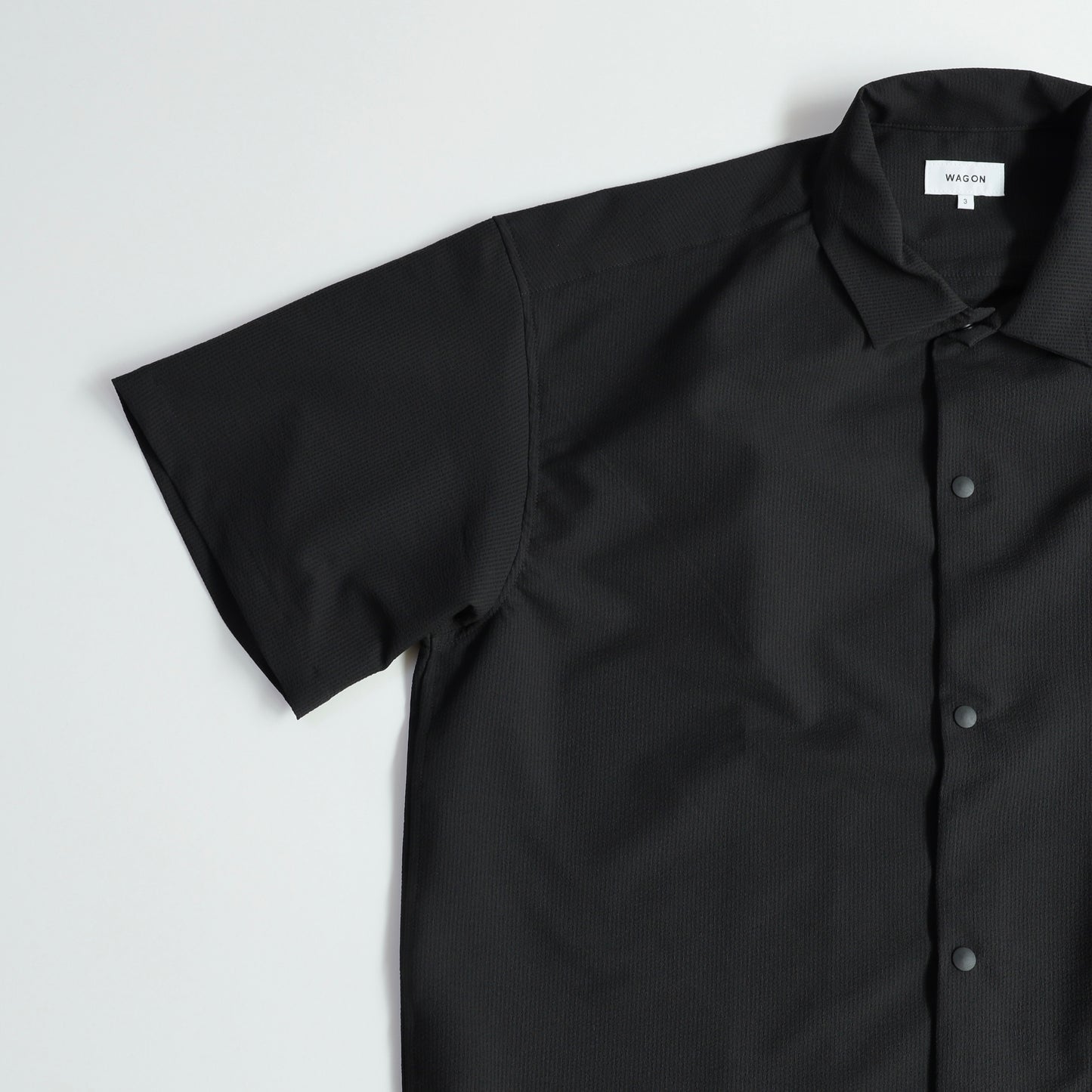 COOL AIR BASIC S/S SHIRTS - BLACK