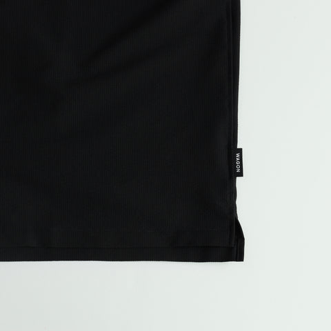 COOL AIR BASIC S/S SHIRTS - BLACK