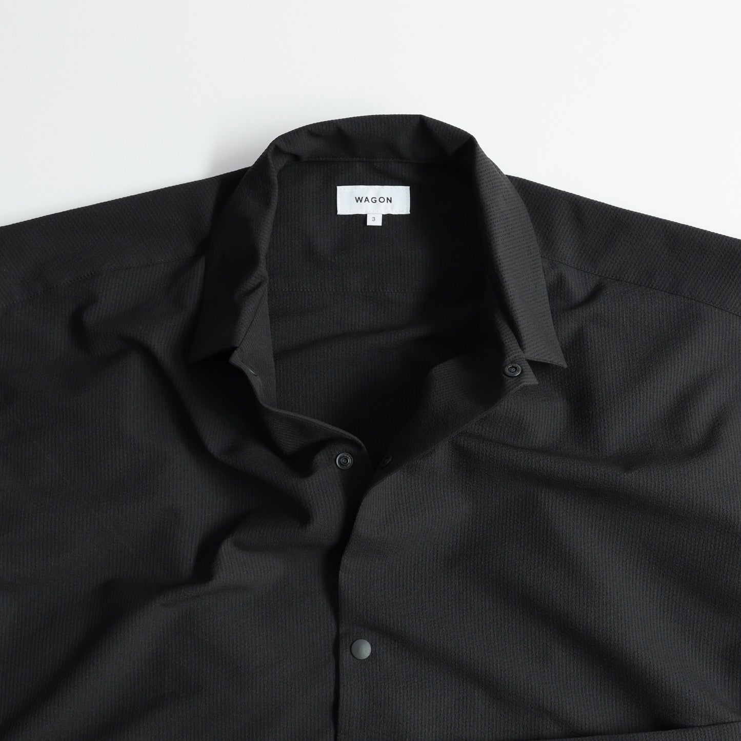 COOL AIR BASIC S/S SHIRTS - BLACK