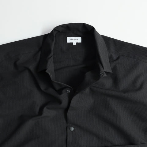COOL AIR BASIC S/S SHIRTS - BLACK