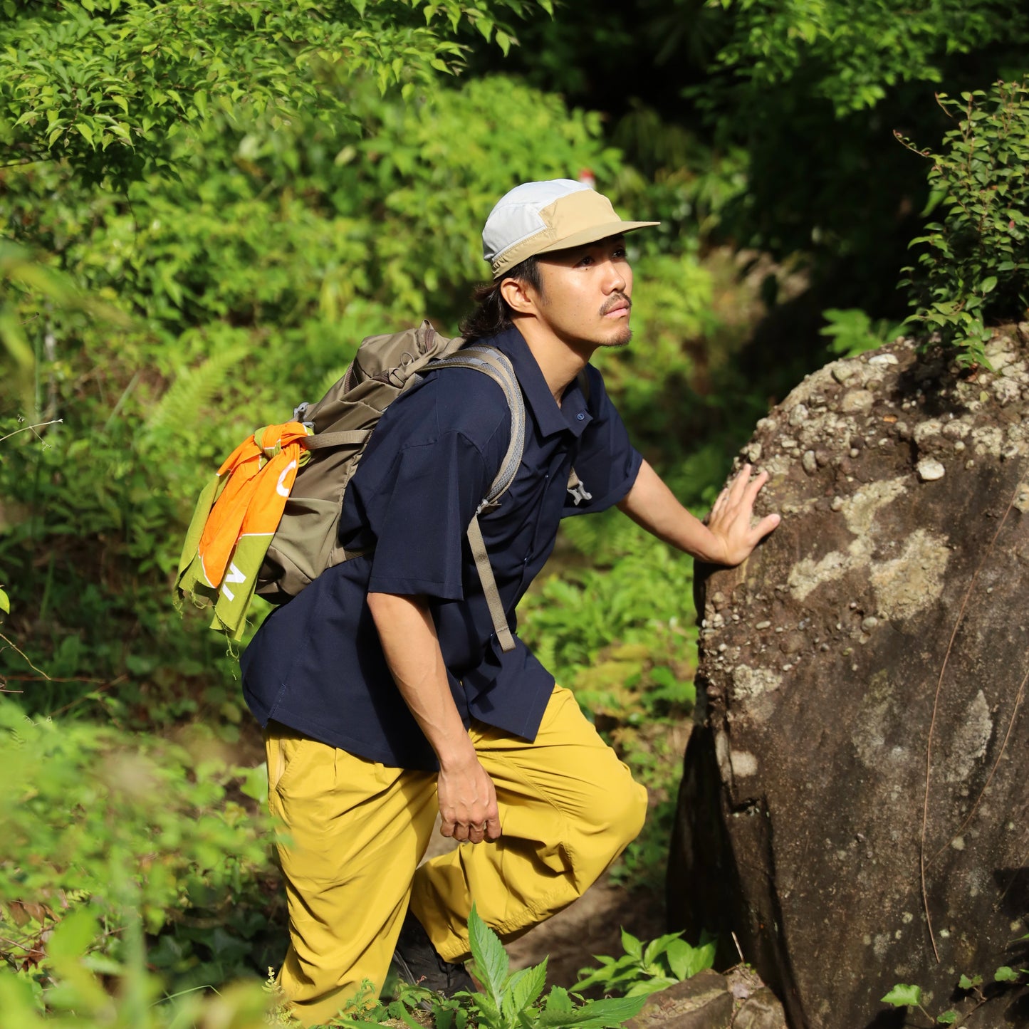 COOL AIR BASIC S/S SHIRTS - NAVY