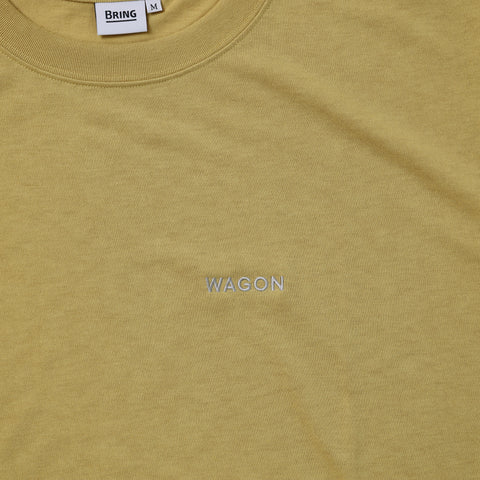 WAGON EMBROIDERY TEE - YELLOW
