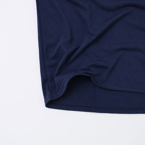 WAGON EMBROIDERY TEE - NAVY