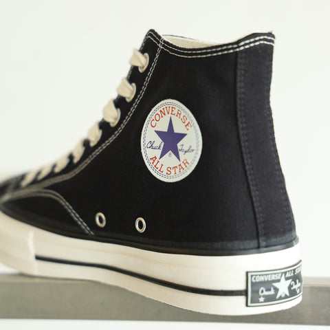 CHUCK TAYLOR CANVAS HI - BLACK