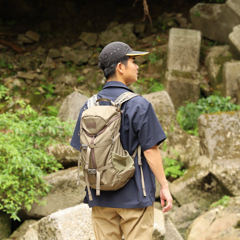 CYPRESS LONG BILL CAP - BLACK×YELLOW