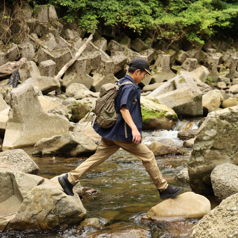 CYPRESS LONG BILL CAP - BLACK×YELLOW