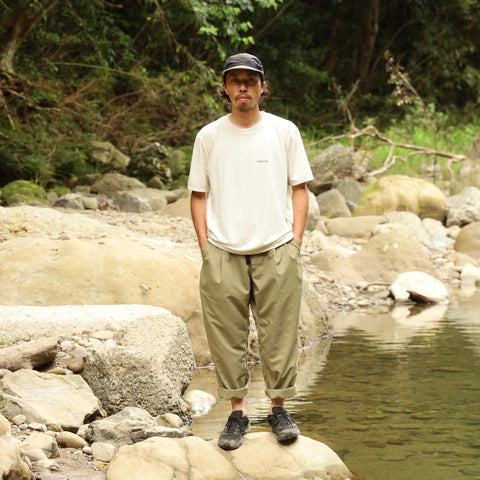 CYPRESS LONG BILL CAP - BLACK×GRAY