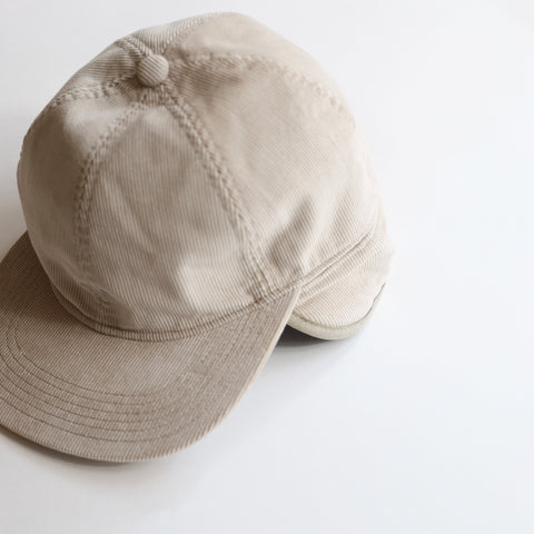 Corduroy Field Cap - STONE