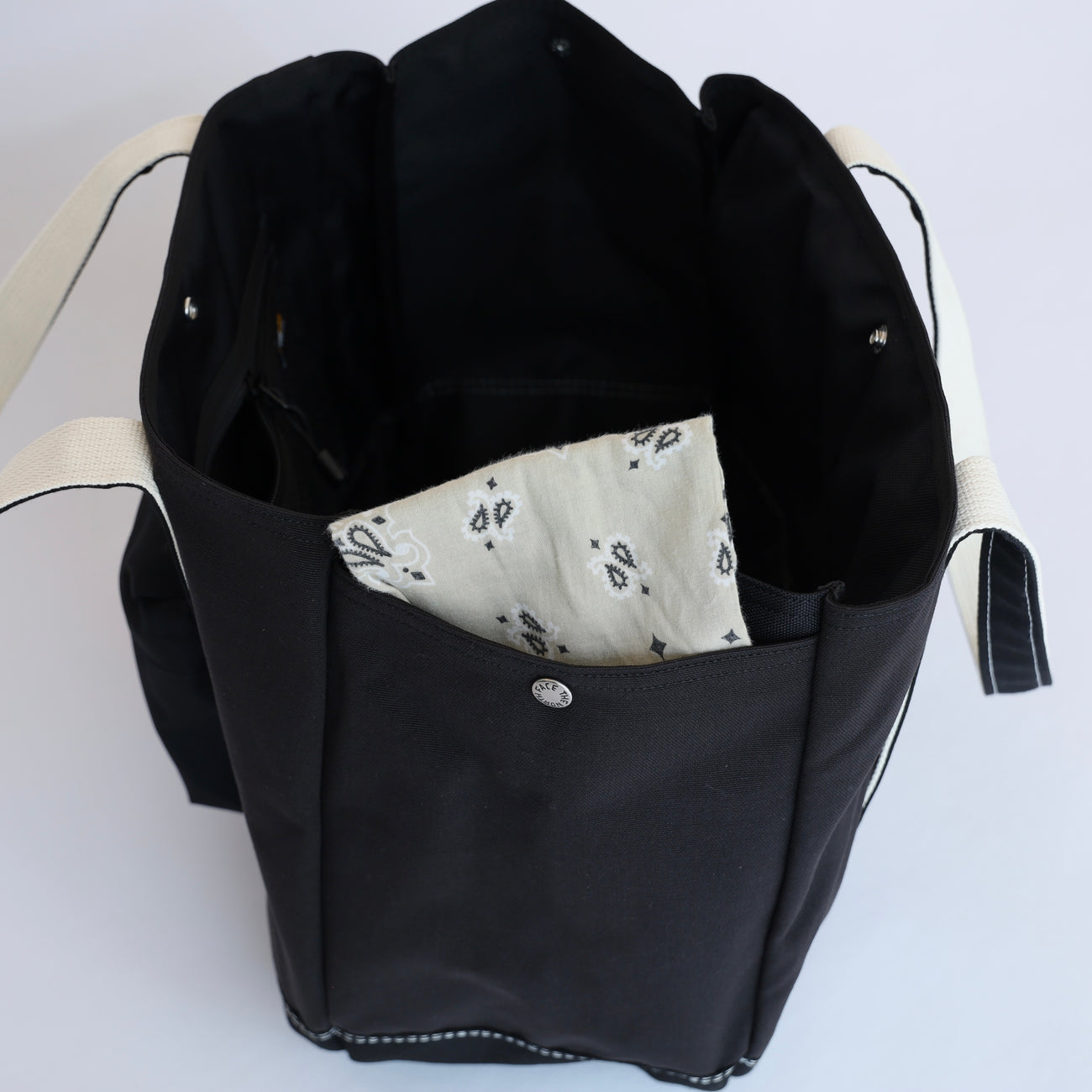 CORDURA Canvas Field Tote L - Black