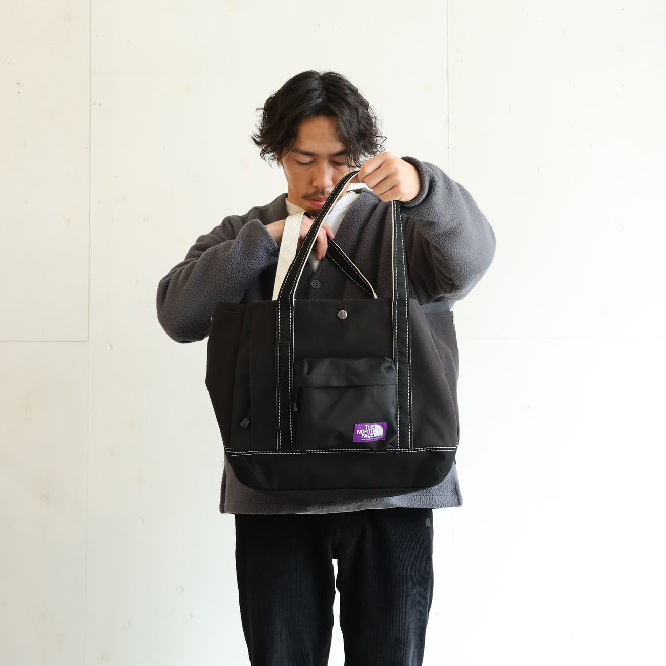 CORDURA Canvas Field Tote L - Black