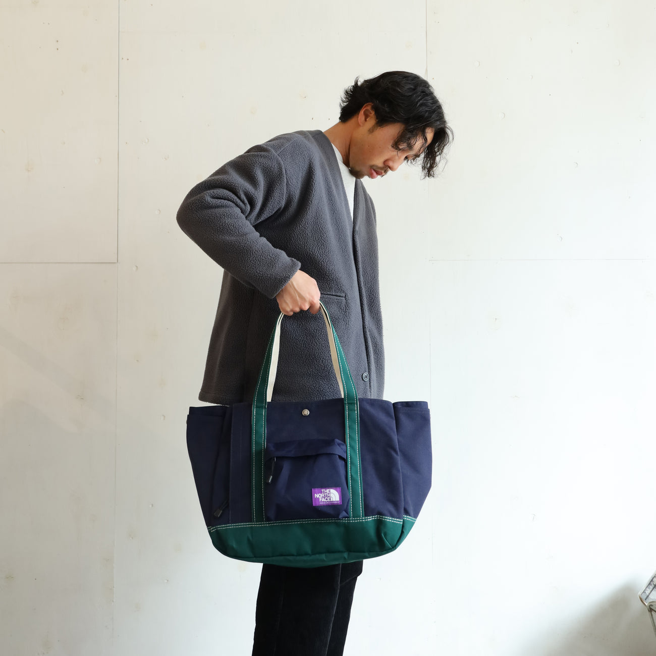 CORDURA Canvas Field Tote L - Navy