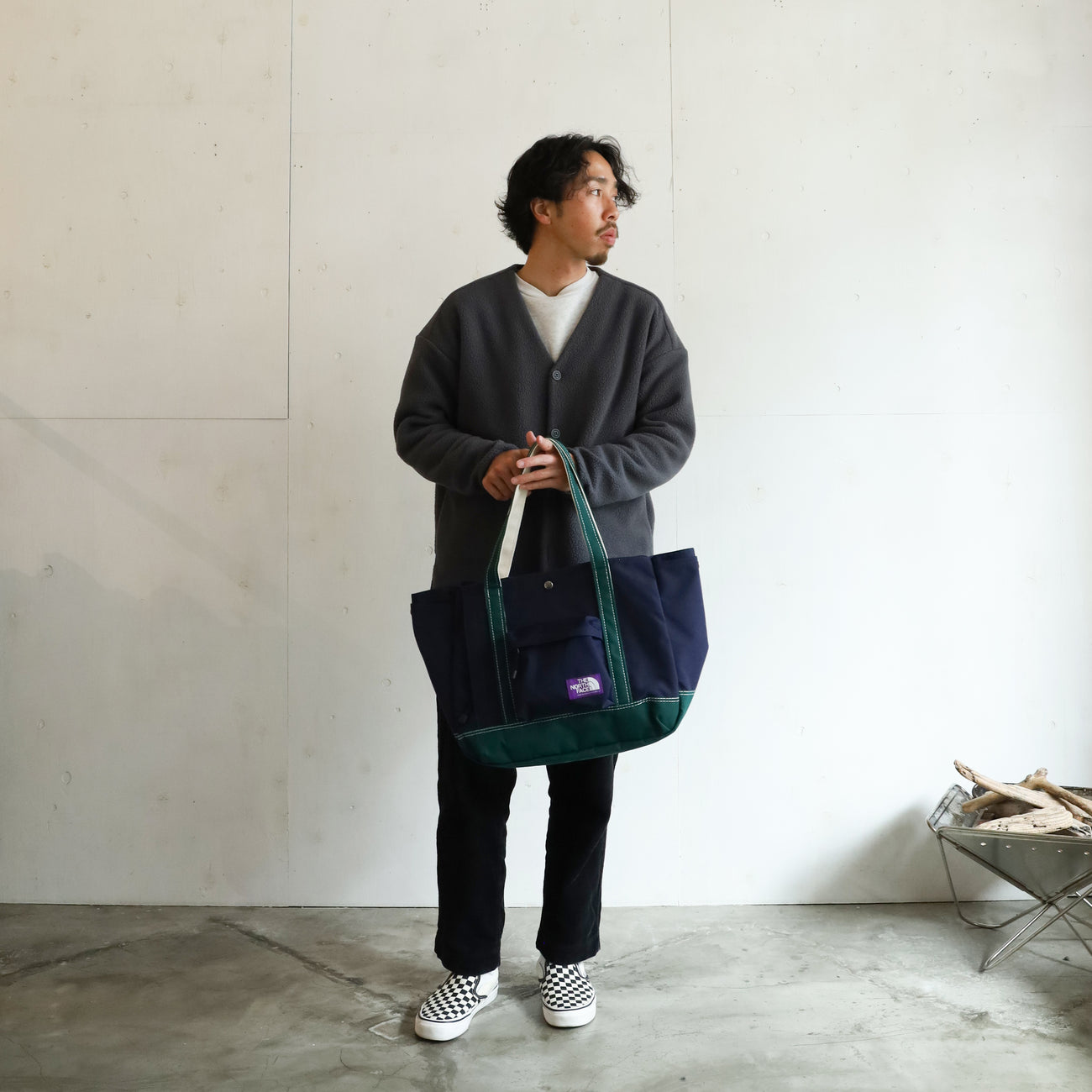 CORDURA Canvas Field Tote L - Navy