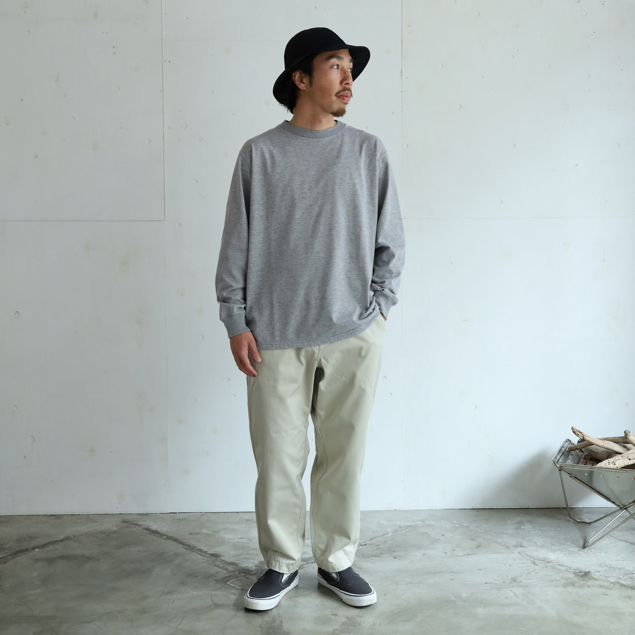 Field Long Sleeve Tee - MX GRAY