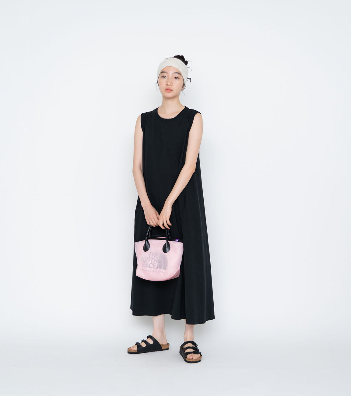 Mesh Field Tote S - PINK