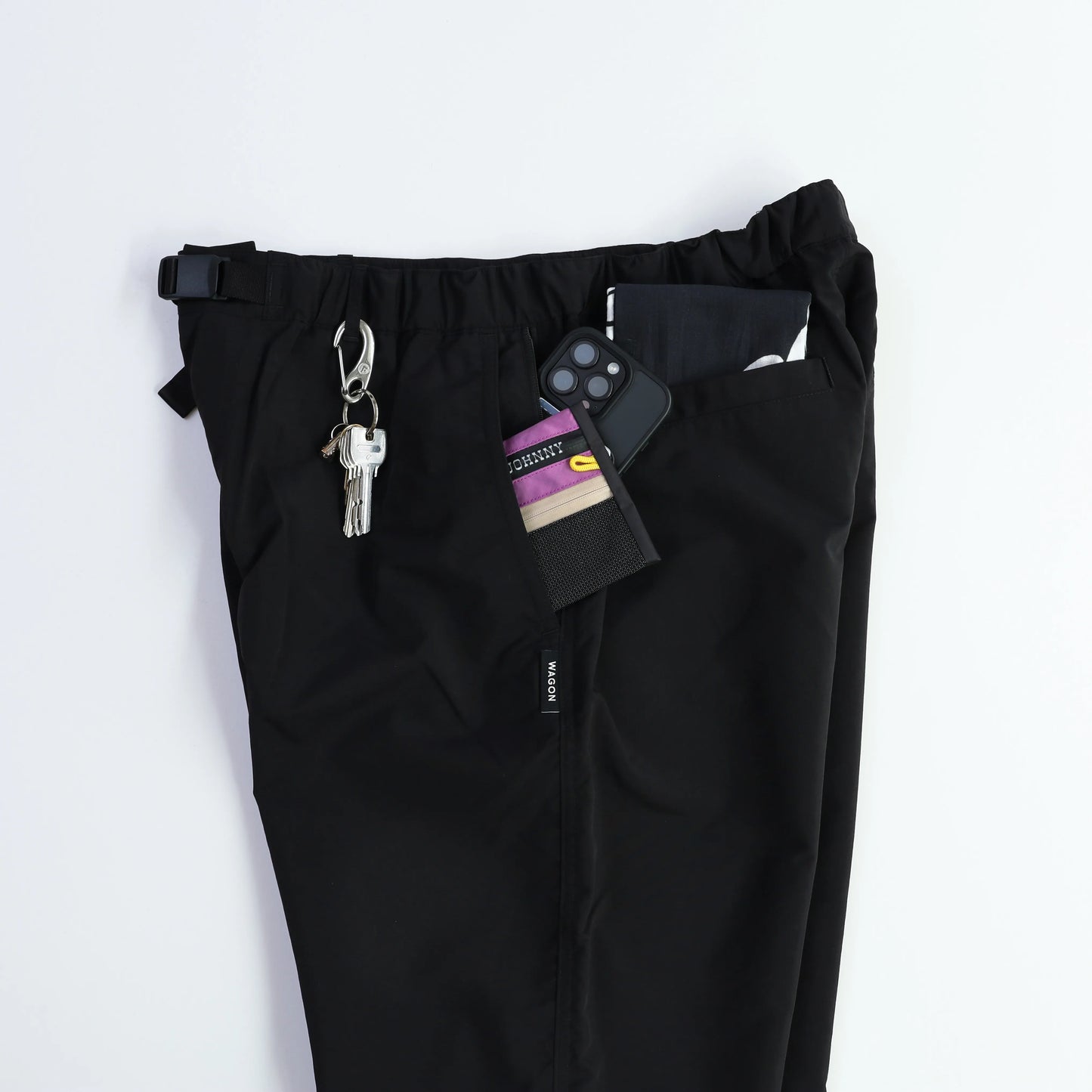 CEDAR PANTS SURPLEX NYLON - BLACK