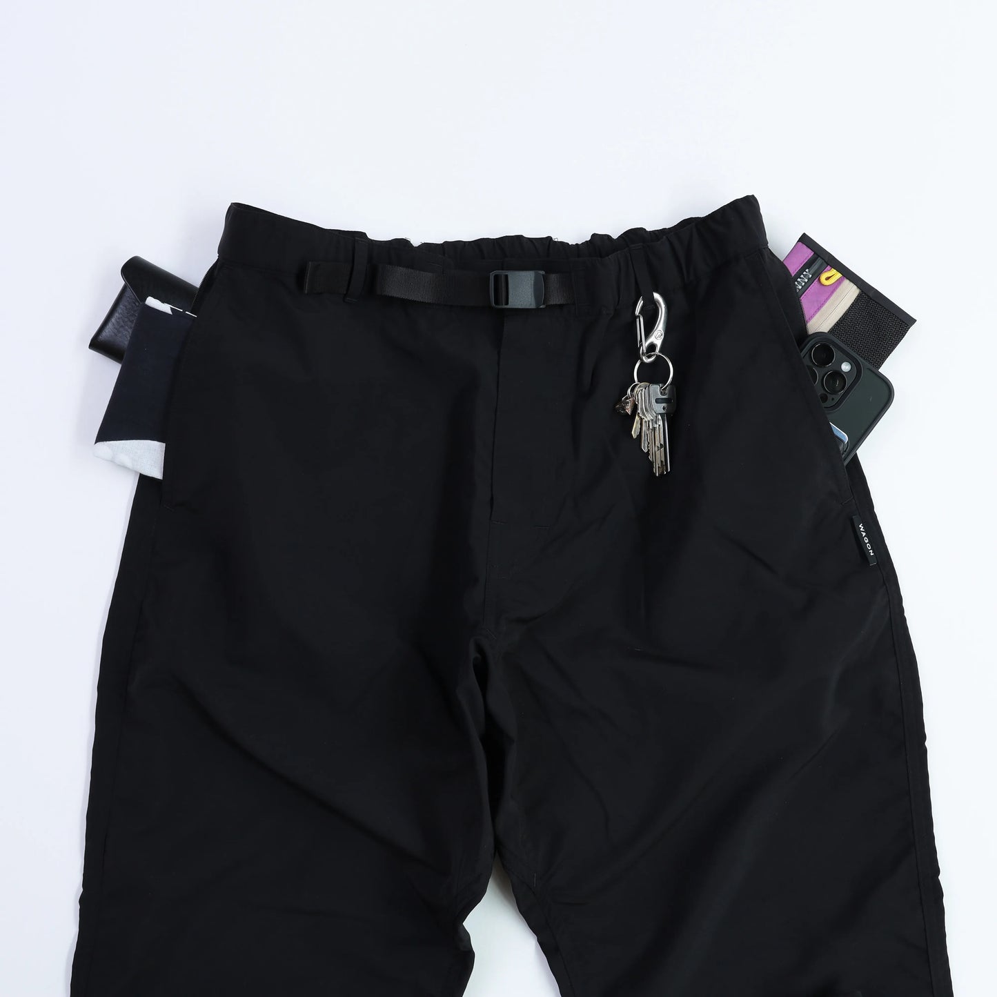 WAGON / ワゴン | CEDAR PANTS SURPLEX NYLON - BLACK | WAGON | For our field ...