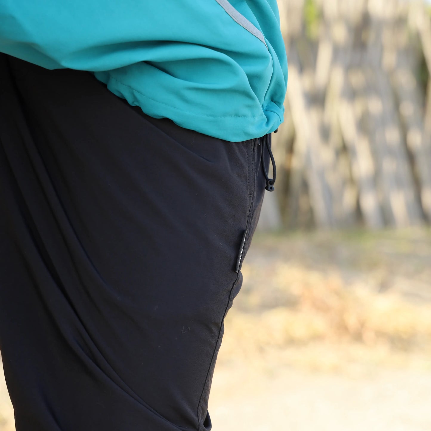 CEDAR PANTS SURPLEX NYLON - BLACK