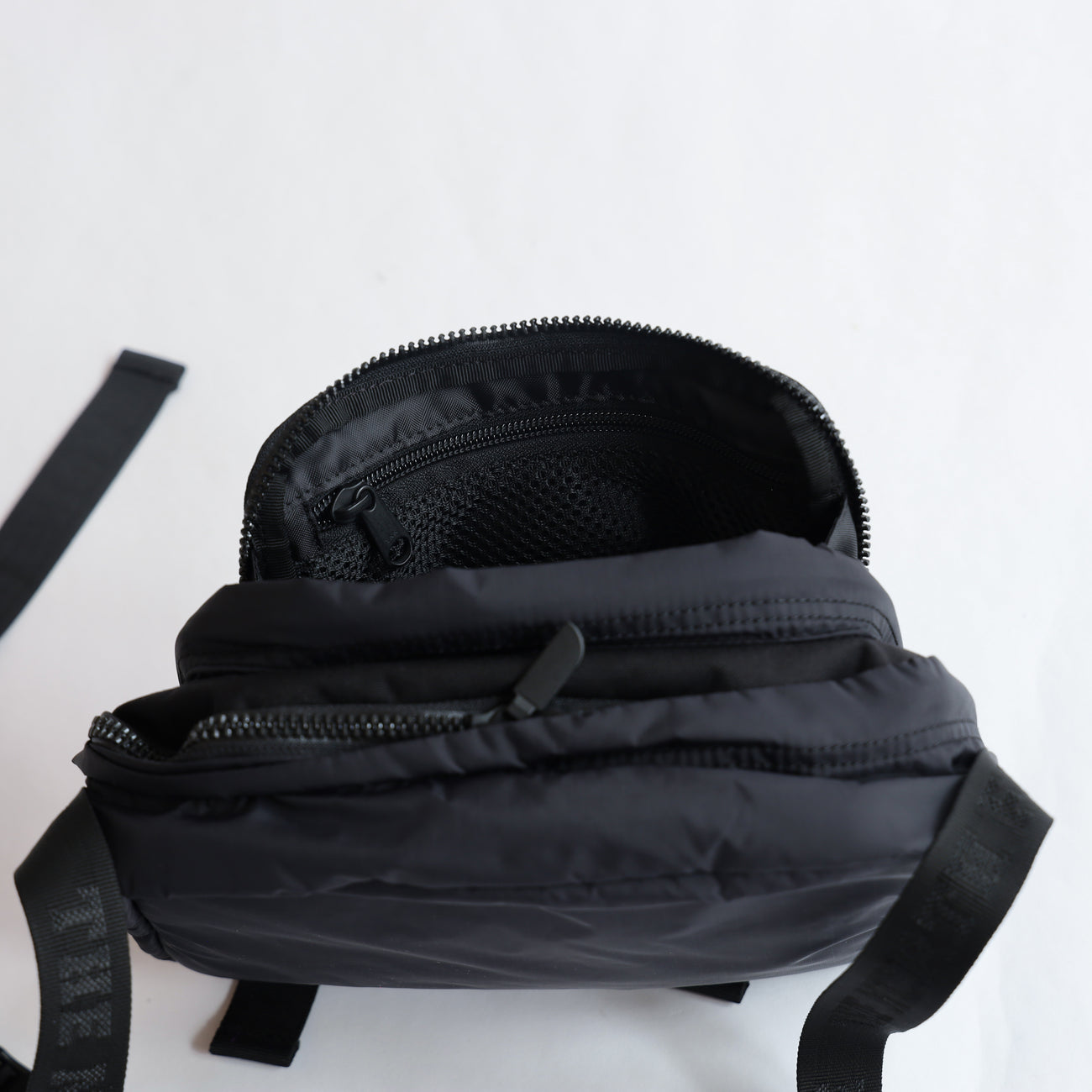 CORDURA Nylon Shoulder Bag - BLACK