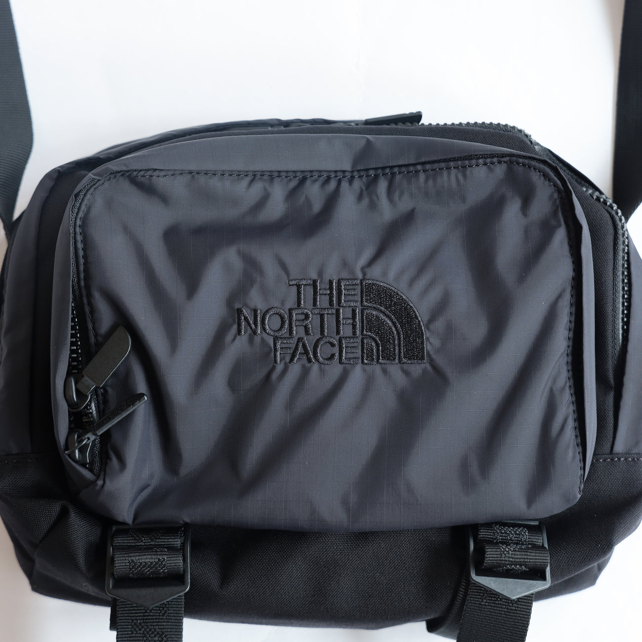 CORDURA Nylon Shoulder Bag - BLACK