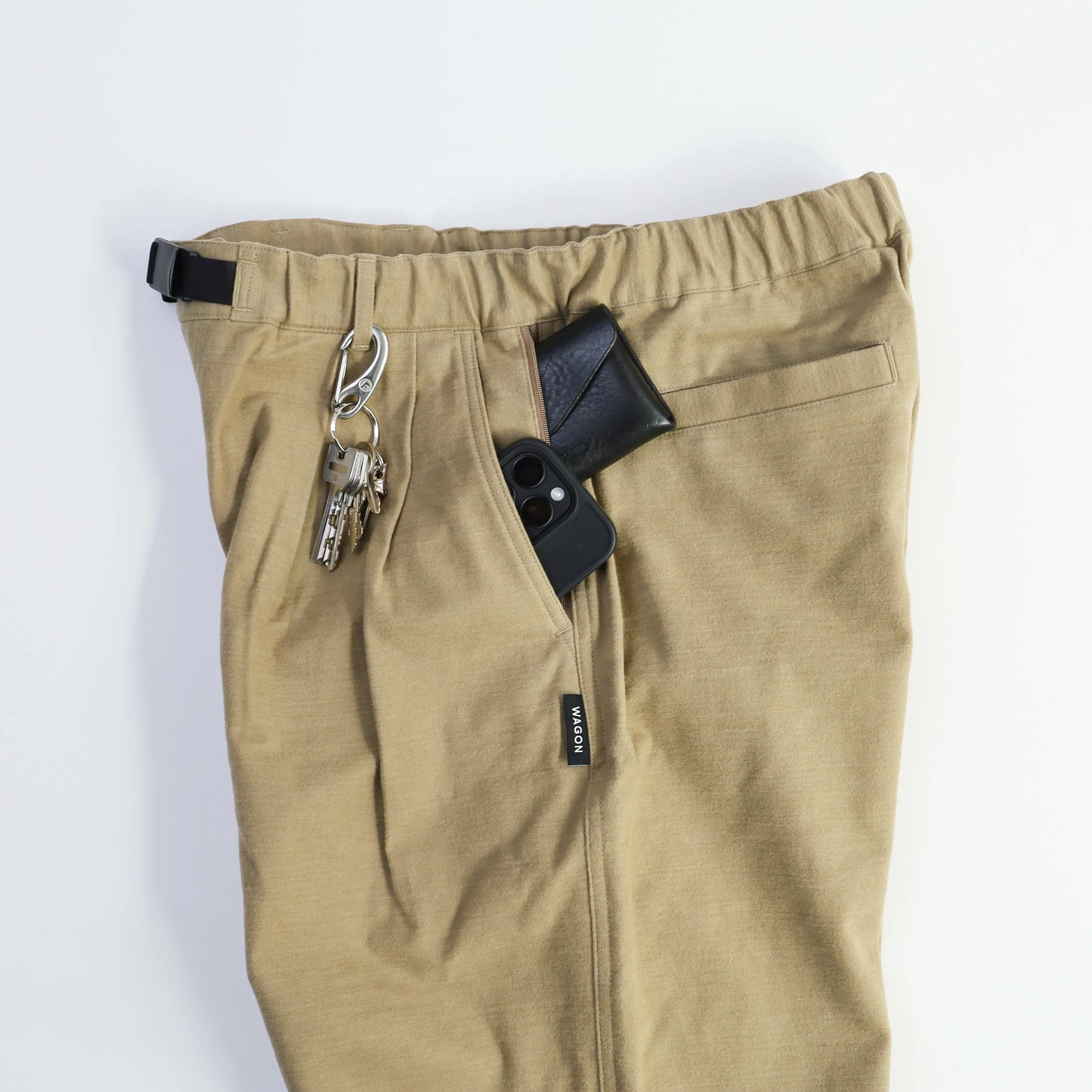 [DAILY LINE] MOLE SKIN CEDAR PANTS 2P - BEIGE