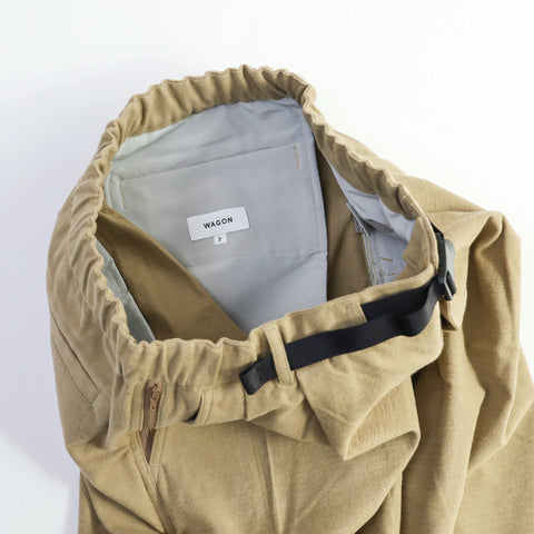 [DAILY LINE] MOLE SKIN CEDAR PANTS 2P - BEIGE