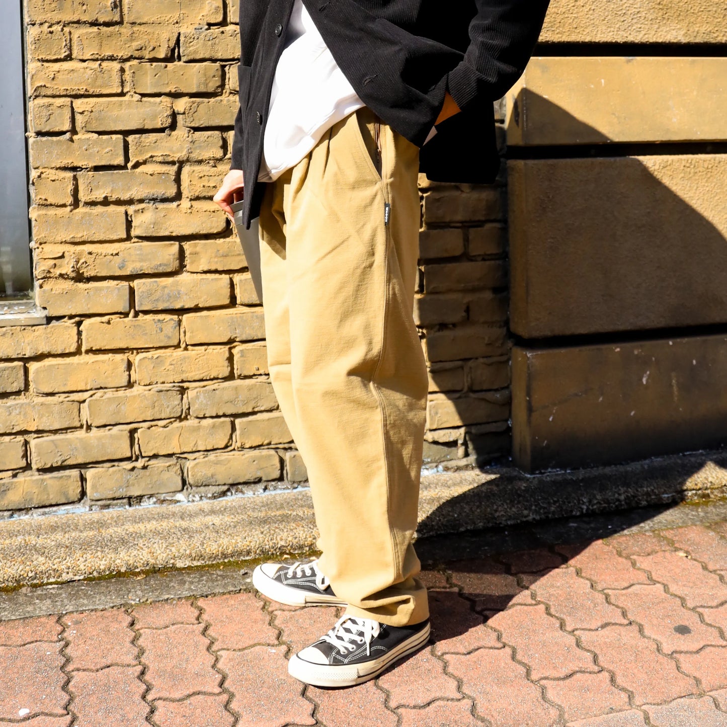 [DAILY LINE] MOLE SKIN CEDAR PANTS 2P - BEIGE