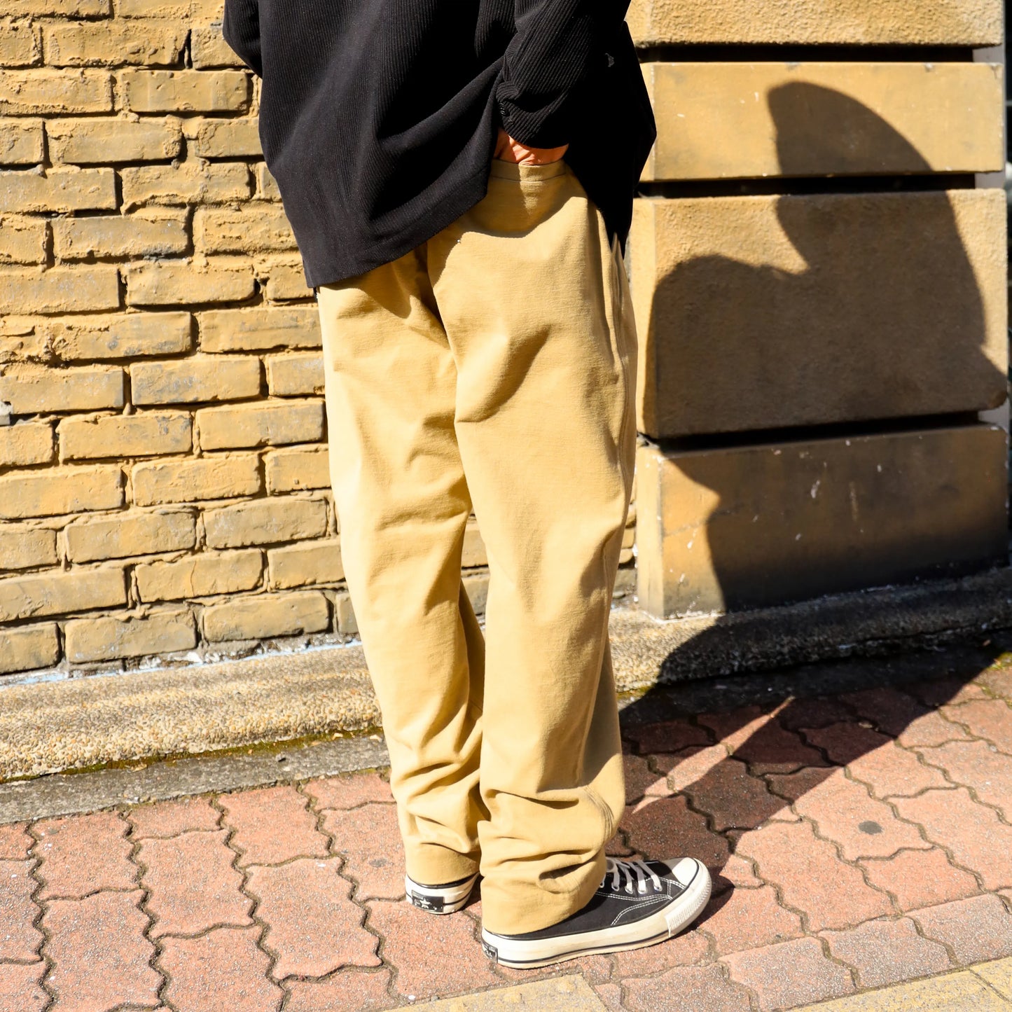 [DAILY LINE] MOLE SKIN CEDAR PANTS 2P - BEIGE