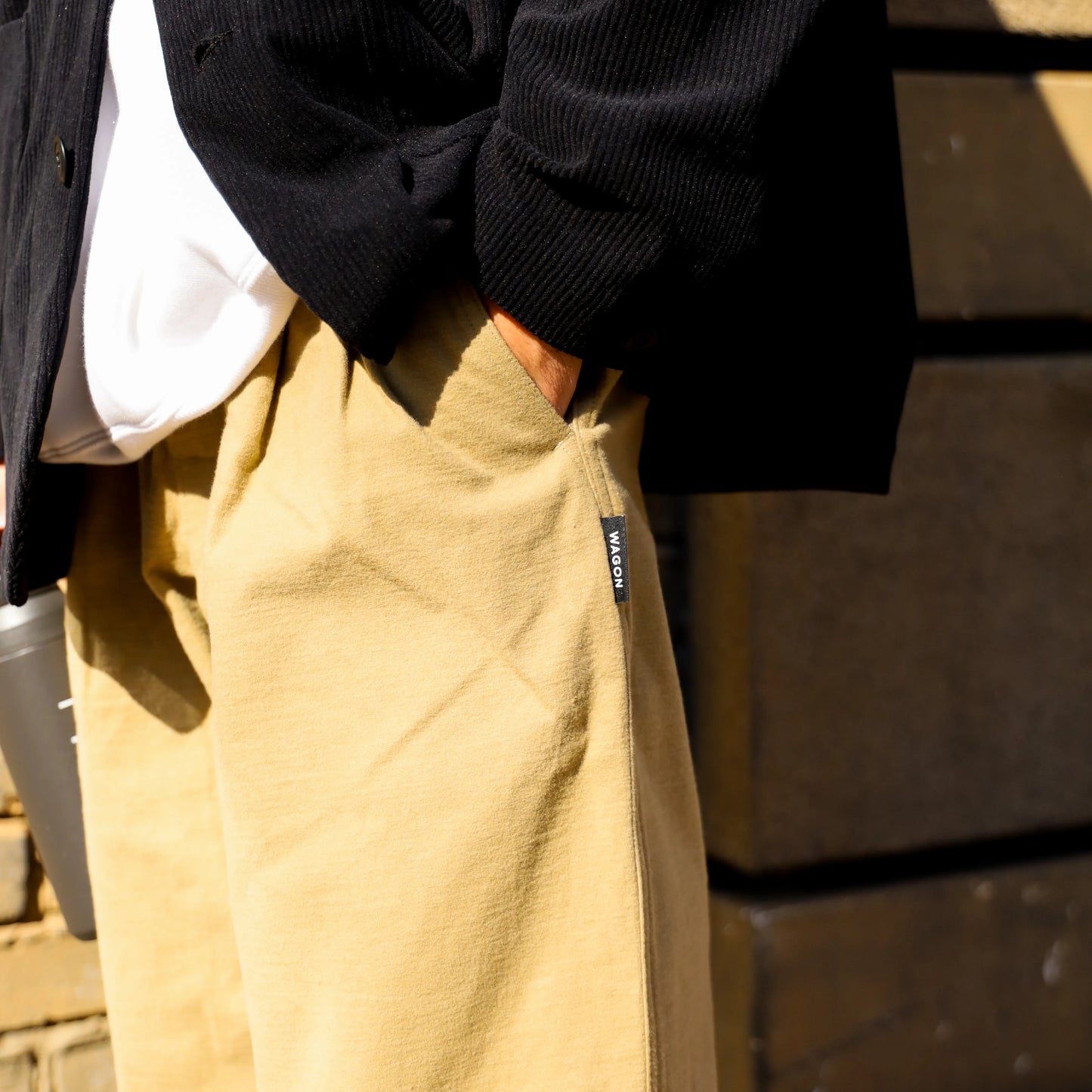 [DAILY LINE] MOLE SKIN CEDAR PANTS 2P - BEIGE