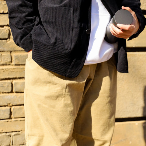 [DAILY LINE] MOLE SKIN CEDAR PANTS 2P - BEIGE