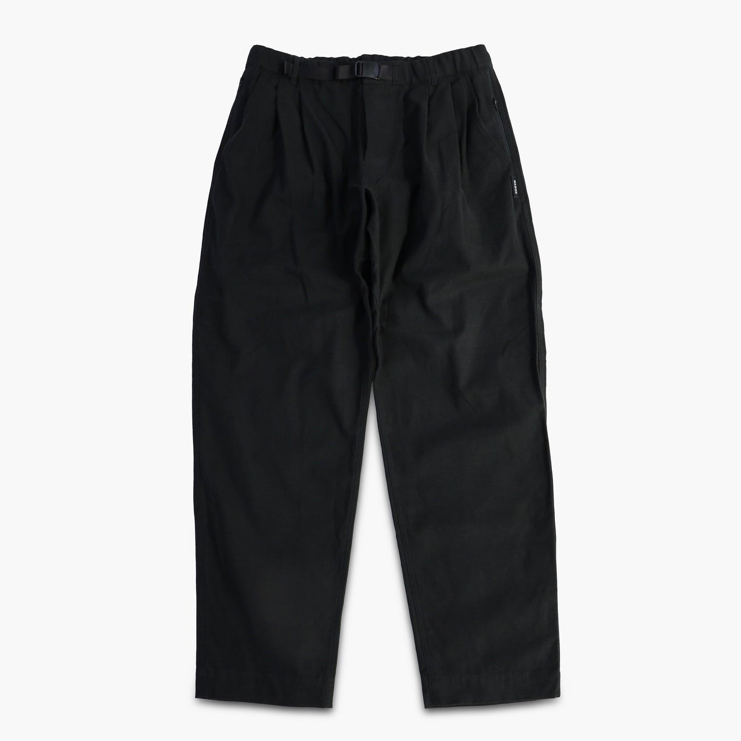 [DAILY LINE] MOLE SKIN CEDAR PANTS 2P - BLACK