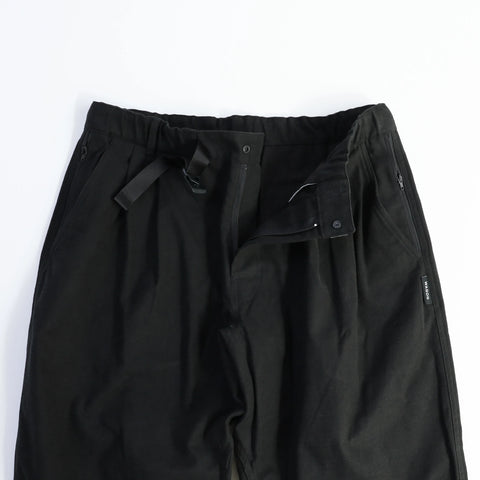 [DAILY LINE] MOLE SKIN CEDAR PANTS 2P - BLACK