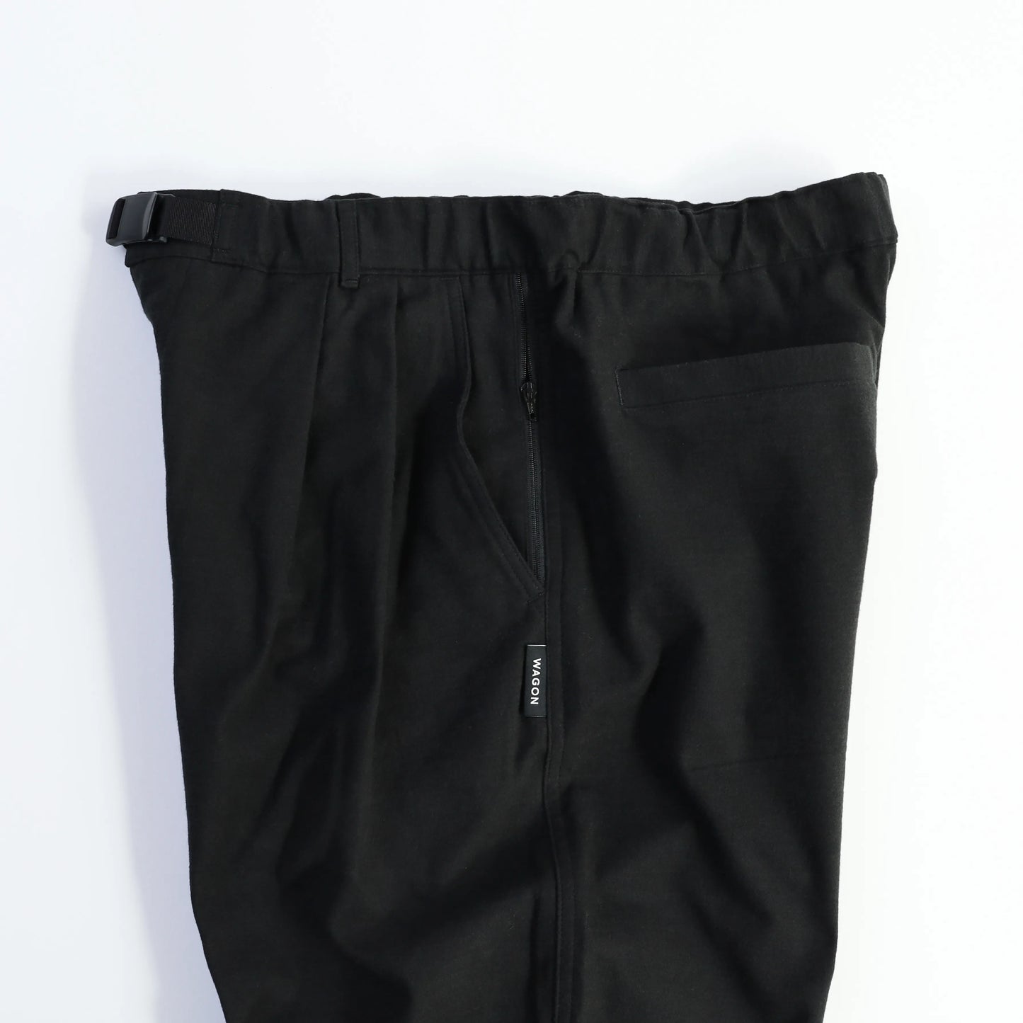 [DAILY LINE] MOLE SKIN CEDAR PANTS 2P - BLACK