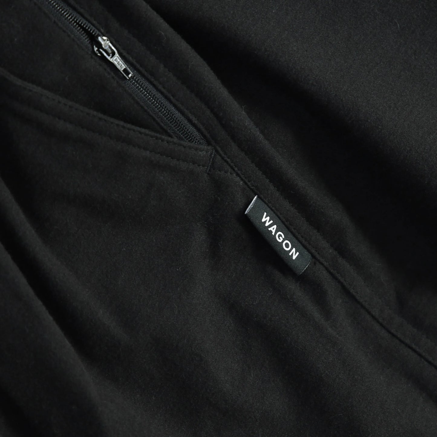 [DAILY LINE] MOLE SKIN CEDAR PANTS 2P - BLACK