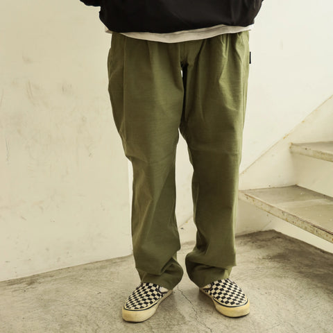 [DAILY LINE] MOLE SKIN CEDAR PANTS 2P - OLIVE
