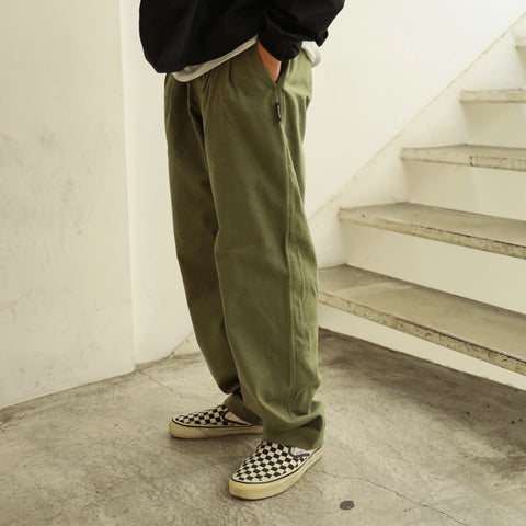 [DAILY LINE] MOLE SKIN CEDAR PANTS 2P - OLIVE