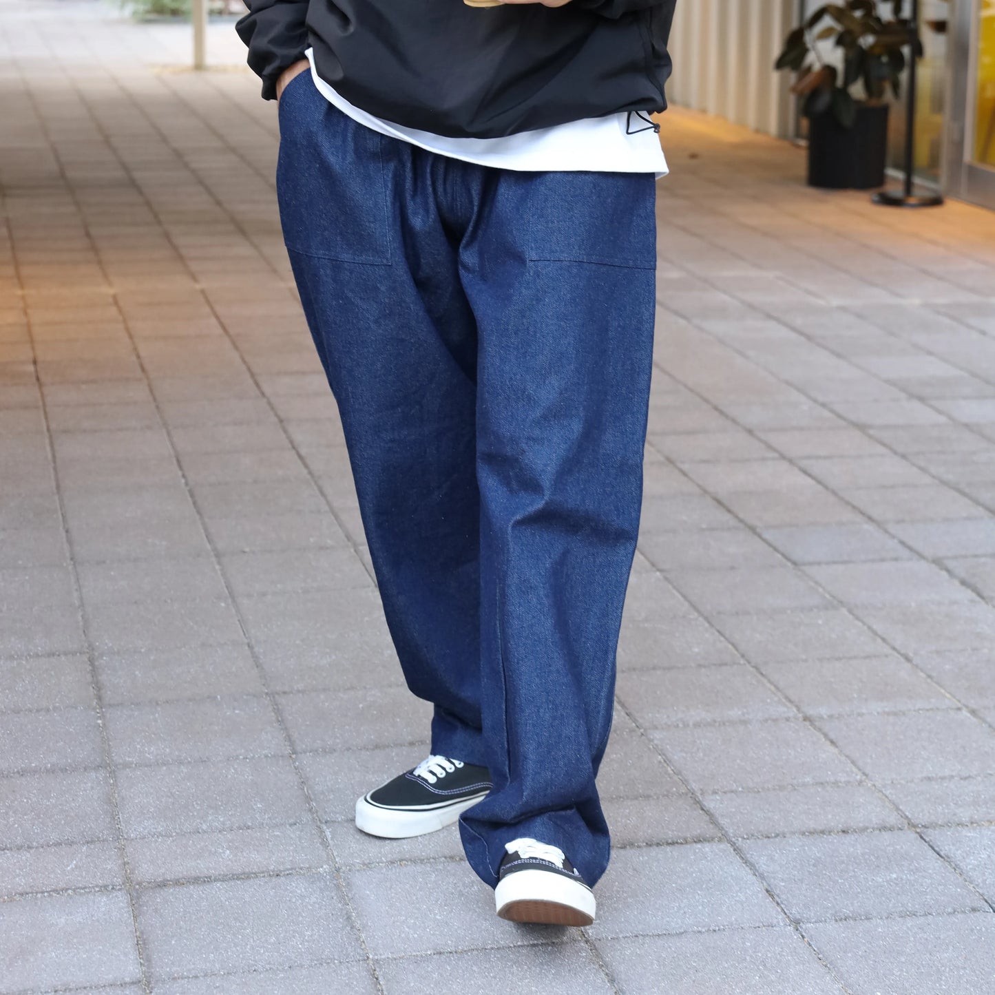 [DAILY LINE] 10oz DENIM DAILY PANTS - INDIGO