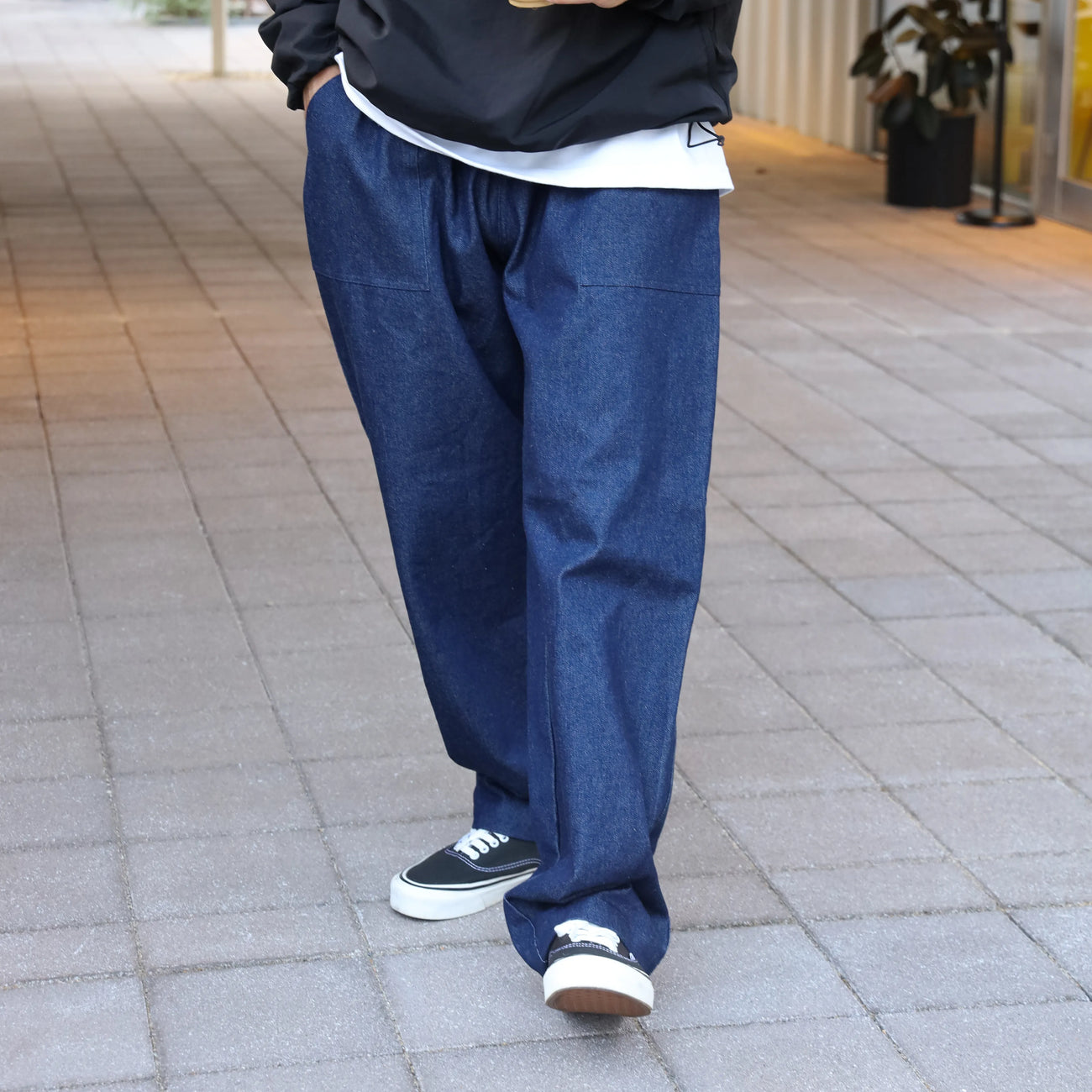 [DAILY LINE] 10oz DENIM DAILY PANTS - INDIGO