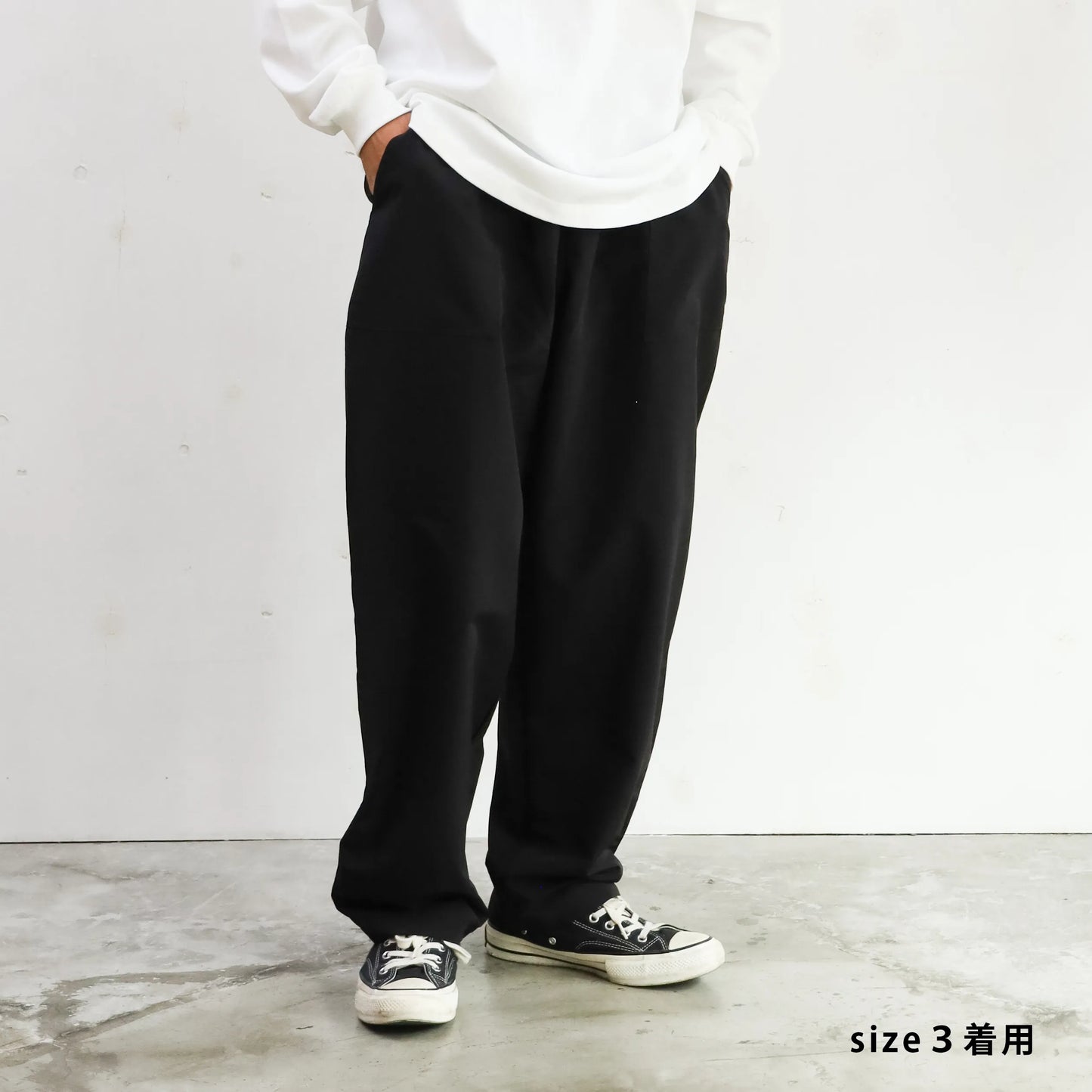 [DAILY LINE] 60/40 DAILY PANTS - BLACK