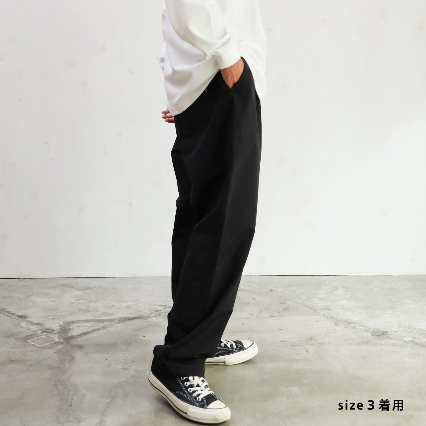[DAILY LINE] 60/40 DAILY PANTS - BLACK